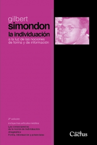 LA INDIVIDUACIÓN Gilbert Simondon